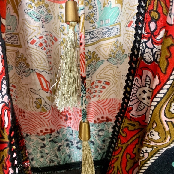 Free People Bohemian blouse/body suit - Picture 4 of 6